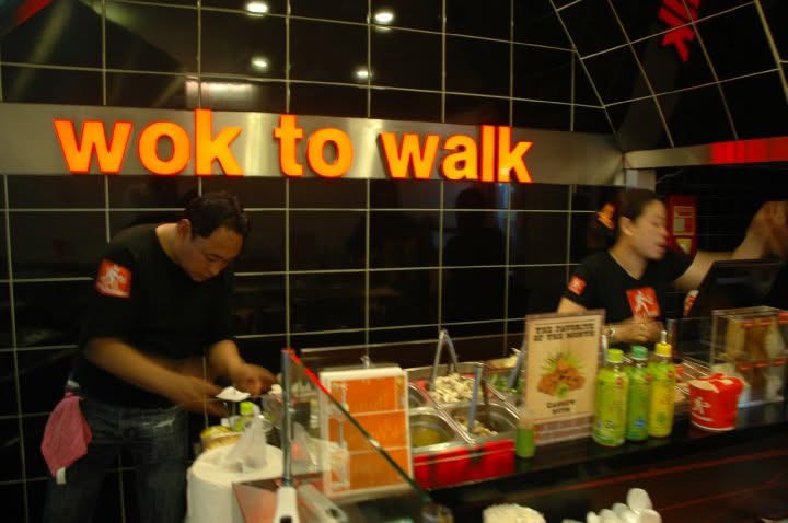 A casual food counter from the backpacking trip
